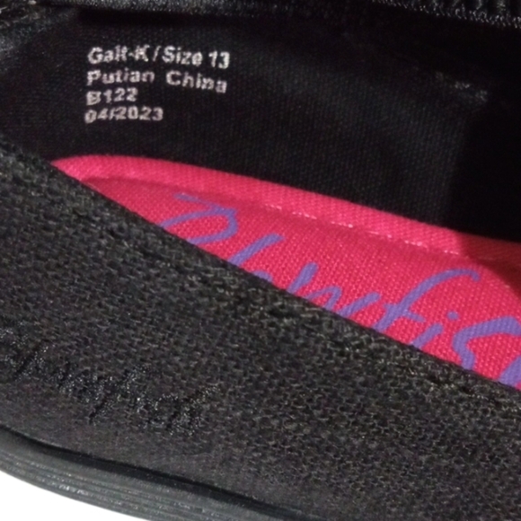 BLOWFISH LITTLE GIRLS BLACK ANKLE STRAP BALLERINA FLATS SIZE 13 NWT - Picture 10 of 10